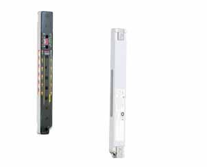 72 SAFETY SENSORS Fiber Mark SF4C Type 4 PLe SIL3 Laser Safety Flow SF4C Features Large, built-in, multi-purpose LED indicators Large LED bars on each side of the light curtain provide a wide