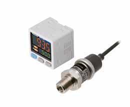 90 PRESSURE & FLOW SENSORS Fiber Mark Laser Safety Flow DPC-L100 / DPH-L100 Powerful and simple high-precision detection of fluid and air pressure Features Head-separated sensor The sensor head is