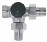 IMI HEIMEIER / Thermostatic Heads & Radiator Valves / Thermostatic three-way valve body Thermostatic threeway valve body The thermostatic three-way-valve bodies are used in two-pipe pump heating