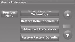 Setting advanced preferences You can change options for a number of system functions.