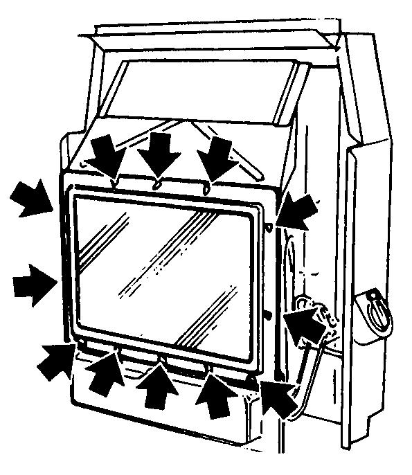To select the burner setting. OWNER GUIDE When the pilot is alight, partially depress the knob and turn to position 1. Both main and decorative flame burners should light at their lowest setting.