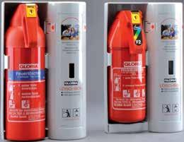 32 Portable fire extinguishers Car and household fire extinguishers Stored-pressure fire extinguishers DIN EN 3, GS, MED, BSI The devices are compliant with the Directive 96/98/EC on ISO 9001:2008