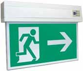 Product features and operating characteristics Simple and universal mounting (wall or ceiling) Selection of the continuous mode or standby mode Emergency lighting