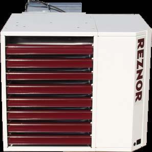 UDSBD with centrifugal fan Reznor s V3 model UDSBD is a gas fired unit heater with separated combustion and atmospheric burner.