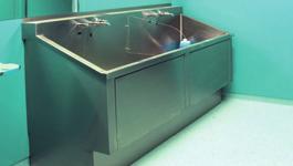 We offer also tailor made sizes and types of sinks which can be ordered with