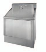 water taps, soap and disinfectant dispensers, brush dispensers and paper towels dispensers openable front panel with two latches 2-093-1 845 635 1271 2-093-2 urgical scrub sink with infra red soap