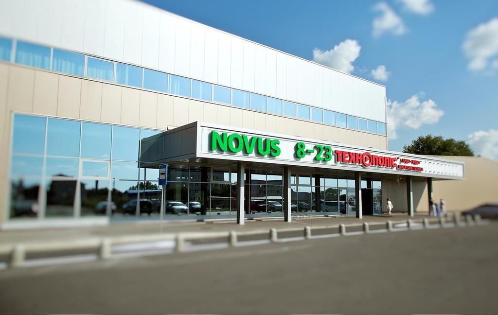 NOVUS. Chain There are 29 supermarkets and 3 hypermarkets in NOVUS chain for the moment.