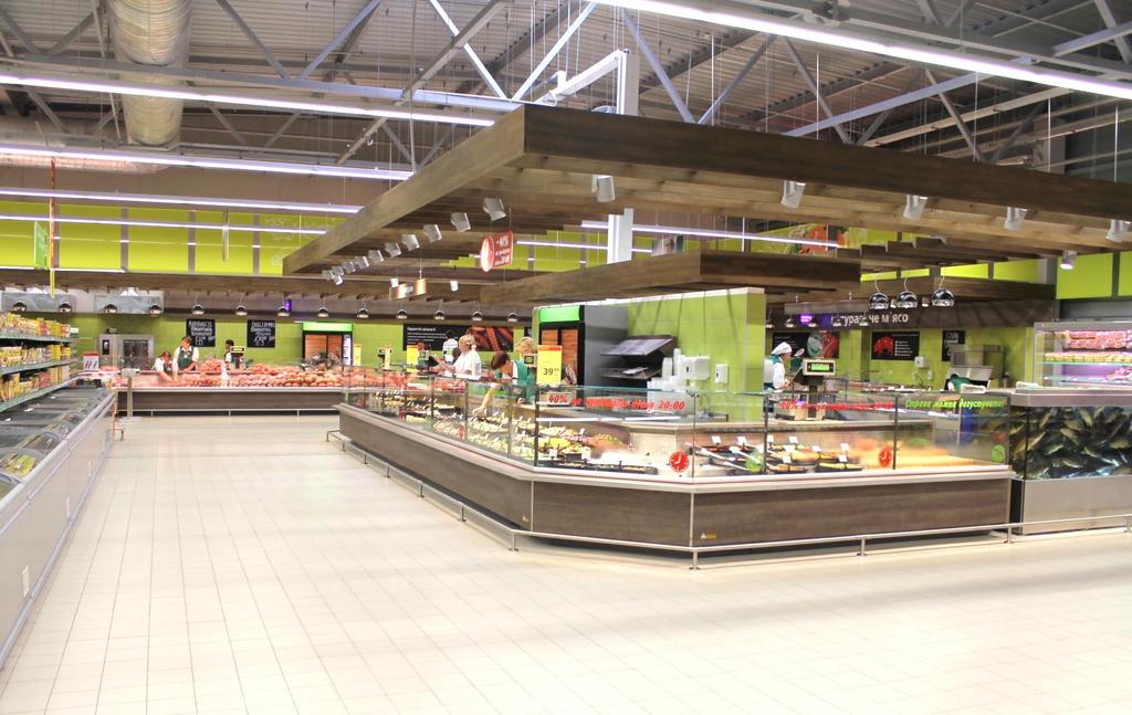 NOVUS. Great Atmosphere NOVUS brings to Ukraine the quality in all details and high standards of supermarkets.