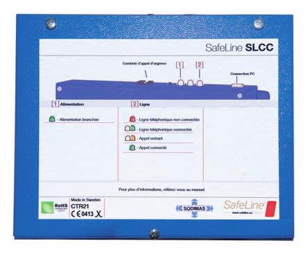 Call centre SLCC Easy and fast SLCC Full receiver equipment for alarms issued by the fleet