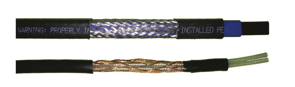 Raychem self-regulating heating cables outperform constant wattage cables DESIGN Contractor Grade Construction built to withstand the construction site.