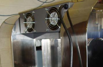 Section 7 Exhaust Fan Power Cord Maximum Production and Performance The exhaust fan system is designed to remove excess