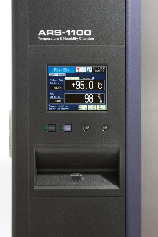 Characteristics Color LCD interactive touch-screen system Operation and settings simplified by the use of a touch-screen LCD display (instructions displayed on-screen).