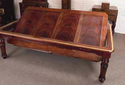 The polished tops, which can be enhanced with beautiful veneers, inlays or carved edges, are tongue and
