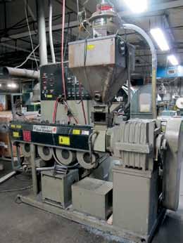 INSPECTION: Tuesday, May 16, 9 AM TO 4 PM (Local Time) 2.5 Davis Standard Extruder, 40 HP, Model 2.