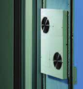 Fan systems Fan cross member Door-mounted fan for server enclosures TS, TE Specifically for installing in perforated doors.