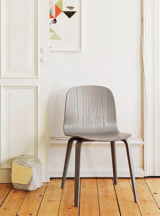 28 The VISU chair family has a precise and detail-focused design.