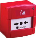 58100-976MAR Discovery Waterproof Manual Call Point with Isolator (Red)