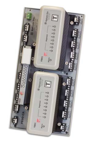 F90 -segment redundant fieldbus power supply for use with non-proprietary cabled systems Redundant fieldbus power for FOUNDATION fieldbus TM cards High-density, compact design Fully isolated Hot