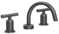 WHEREVER COLLECTION WIDESPREAD DECK MOUNT LAV FAUCET WITH FIXED GOOSENECK