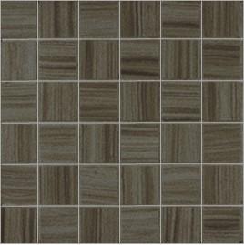 Nickel Product: L7 Wall Sconce Product: PT22 Porcelain Tile 4x24 Color/Finish: Dark Taupe