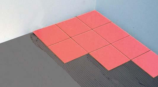 floor heating and follow the laying instructions of the manufacturer.