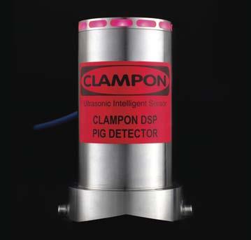 The ClampOn Ultrasonic Intelligent Sensor processes all data in the sensor itself (patented principle), thus enabling the instrument to discriminate between sand-generated and flow-generated noise.