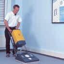 With this system, an environmentally friendly cleaning enzyme is applied to the carpet.