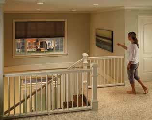 And if you install automated shades in hard-to-reach windows, such as a foyer, you can easily adjust them from anywhere.