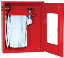 CABINET 900mm (W) x 1100mm (H) x 300mm (D) Wall Mounted 1-1/2 or 2-1/2 Hose Rack Assembly