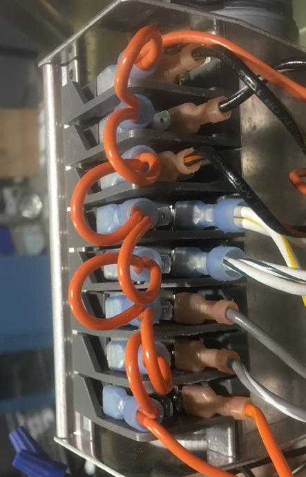 Remove the old timer. 4. Replace with the new timer. 5. Configure wires as shown below: Orange (N.C.) Grey/ White (N.C.) Black/ Yellow (N.O.) Grey (N.C.) Green/ White (N.