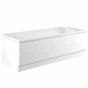 Baths Wickes baths are made from 4mm acrylic for extra durability