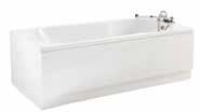 195L Bath Capacity 162L Bath Panels Refresh your bathroom with our