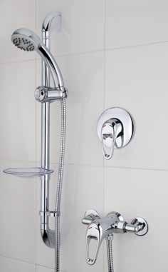 Manual Mixer Showers Showering Blends hot and cold water supply to create an ideal showering temperature.