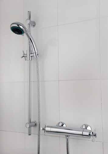 Thermostatic Mixer Showers Narran Can be either surface or recessed mounted, both options supplied Requires minimum 0.
