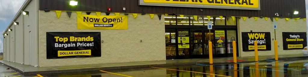 TENANT OVERVIEW TENANT OVERVIEW: Dollar General Dollar General Corporation is a discount retailer that provides various merchandise products in the 43 states throughout the U.S.