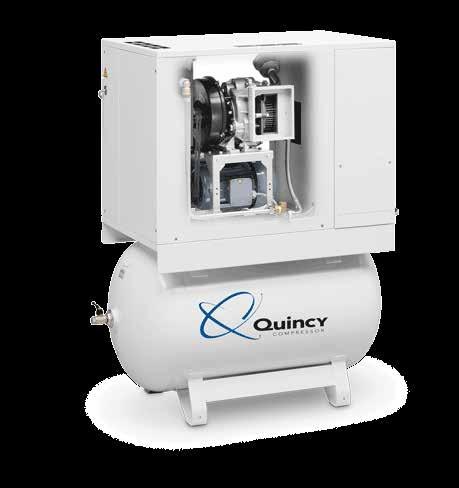 QOF 2-30 Oil-Free Series The Power of the Oil-Free Range The QOF 2-30 oil free scroll compressors provide high-quality air for critical applications in a wide range of industries.