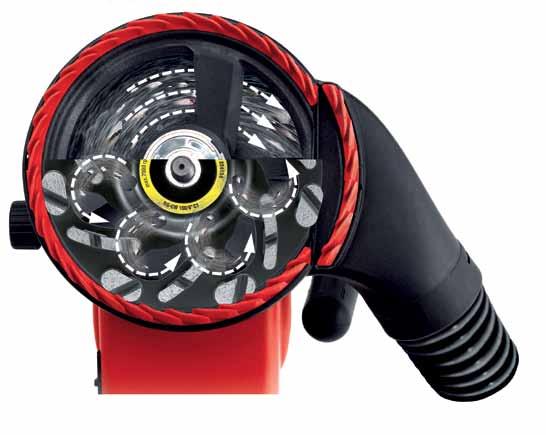 The consumables Hilti 1 : Dust 0 Power tool design Hilti 2 : Dust 0 Optimum dust reduction begins with the consumables.