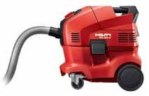 Self-contained The professional-grade TE DRS-M dust removal attachments for Hilti rotary hammers are compact and very convenient.