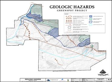 , JBA assembled the Geologic Geographic Information System (GIS) for the Development Feasibility Report prepared by The Planning Center for the area known as