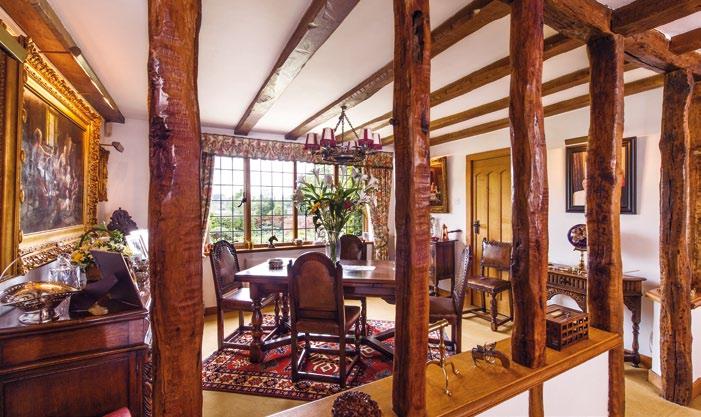 The more recent upgrading has been carried out to the highest standard and appropriately includes joinery in oak grown over decades on the estate.
