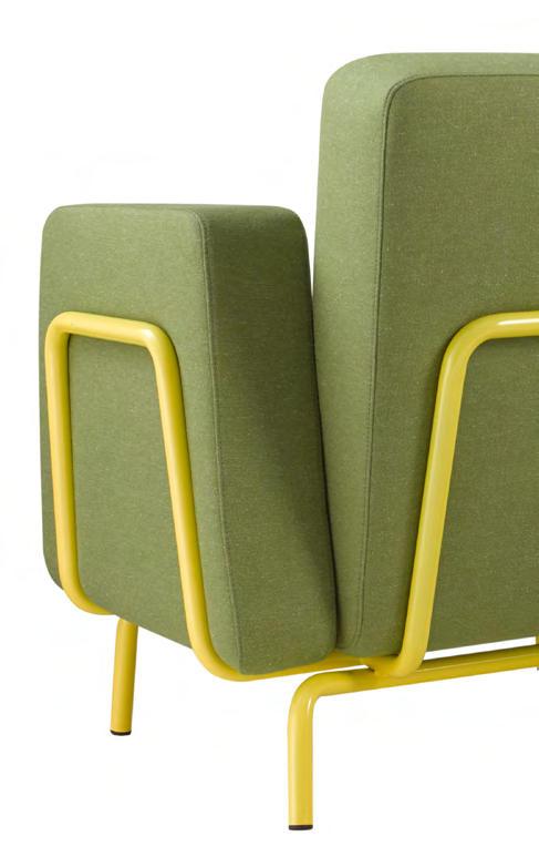 bully is a very comfortable and compact armchair, which can be