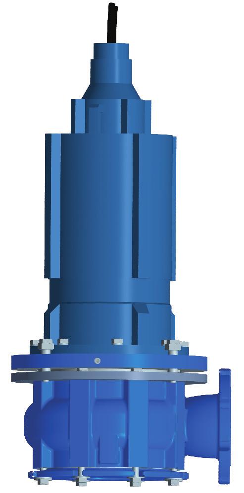 How the Wemco Chop-FLowTM Chopper Pump Works Solids, fibrous and other hard to pump materials are pulled into the pump suction.