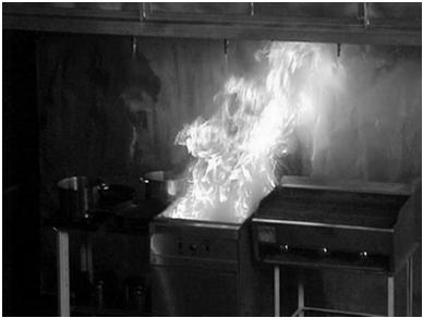 Kitchen Hoods 14 Fire Hazards in Commercial Cooking Operations Restaurants pose unique fire risks Large numbers of customers Cooking activities being performed in the same building Cooking hazards