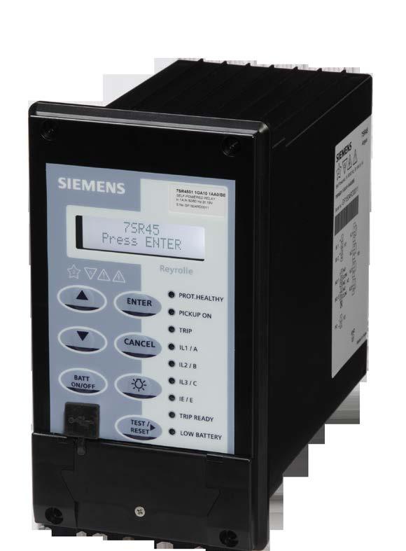 Product Information Approval of Self Power Relay 7SR45 at Torrent Power With a great team effort Siemens Protection Devices won a project to supply over 400 7SR45 relays to Torrent Power - one of the