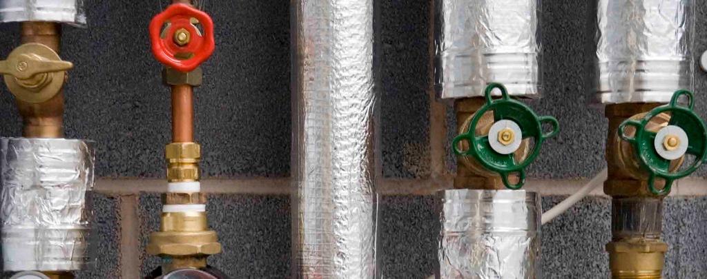 Protecting your pipes Did you know that insulated hot water pipes can typically reduce energy loss by 90%?