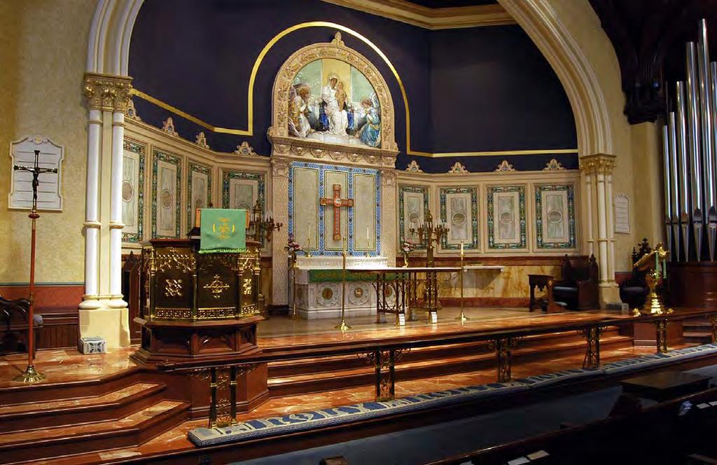 FIRST LUTHERAN CHURCH SANCTUARY RENOVATION PITTSBURGH, PENNSYLVANIA Served as architect for the