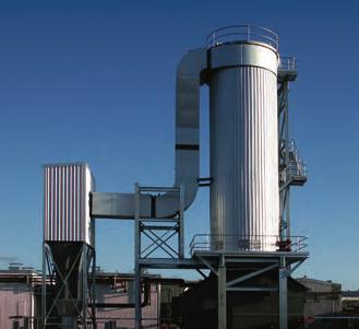Combination of a radiation boiler with convection heat exchanger in meander design with an thermal oil output of 28 MW used to heat an sawmill in Australia INTEC offers you tailor-made solutions for