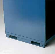 Lock, STD depth Kick Plates Protect outside floor level surfaces of a cabinet Kick plates are stainless steel, 7 (178mm) high Mounted directly to the cabinet with hardware provided Ideal for parts