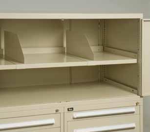 CABINETS: Overhead Cabinets CABINETS: Overhead Cabinets OVERHEAD CABINETS Cabinets and Doors Ideal for existing cabinet storage systems or new cabinet system installations, Vidmar overhead