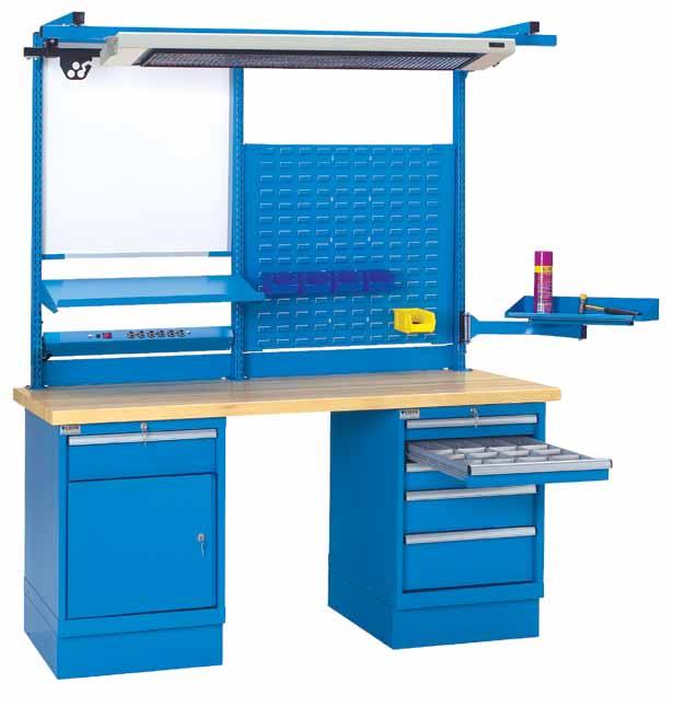 WORKSTATIONS & BENCHING: Nexus WORKSTATIONS & BENCHING: Nexus Vidmar Workbench Accessory System Features Vidmar Workbench Accessory System benefits include: Greater productivity and efficiency
